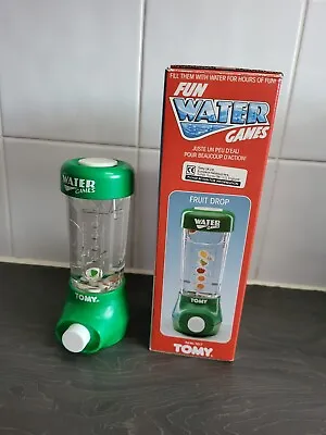 £48 • Buy Vintage TOMY Water Games FRUIT DROP Hand Held WATER GAME Box Inc H6inch RARE