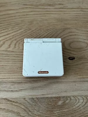 Gameboy Advance SP Famicom Limited Edition White And Red Bad Condition • £54.99