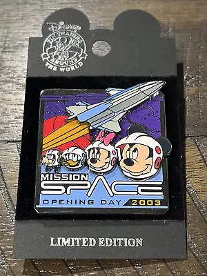 Disney Mission Space Opening Day 2003 Trading Pin Mickey Minnie Donald Goofy NEW • $16.99