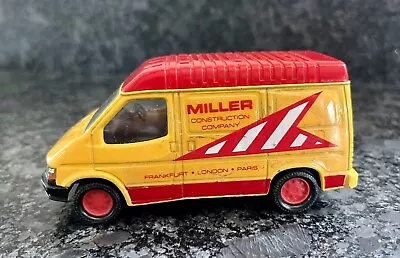 Matchbox Ford Transit Van V.rare Miller Construction Company Vintage Diecast CS2 • £5.25