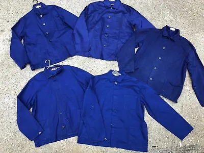 French Workwear Chore Jackets - Navy Blue - Various Sizes XS S M L XL • $45.19
