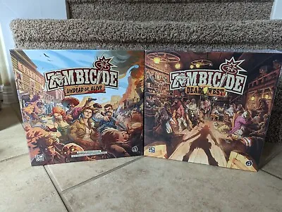 $333.41 • Buy Zombicide Undead Or Alive + Dead West Kickstarter Exclusives CMON - NEW IN HAND