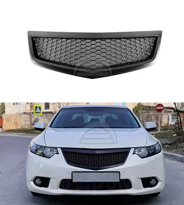 Grille For Acura TSX Honda Accord 8 2011-2013 JDM Hexagon Front Mash Radiator • $210