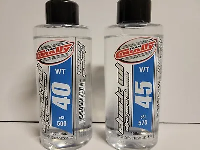 2x Huge 5oz Corally 40wt 45wt 40 45  Shock Oil For Traxxas Losi Arrma Associated • $20.99