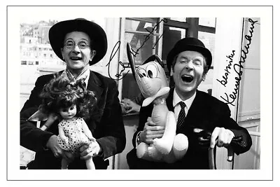 Charles Hawtrey & Kenneth Williams Signed Photo Print Autograph Carry On • £3.49