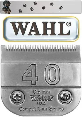 £33.62 • Buy Wahl Competition Series Shaving Head 0,6MM Moser Max 45 Km 10 Oster Golden A5