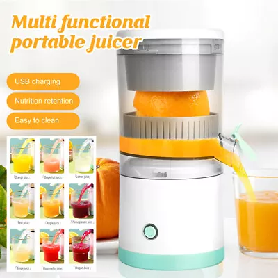 £16.99 • Buy Electric USB Charging Juice Presser Squeezer Orange Lemon Watermelon Juicer Home