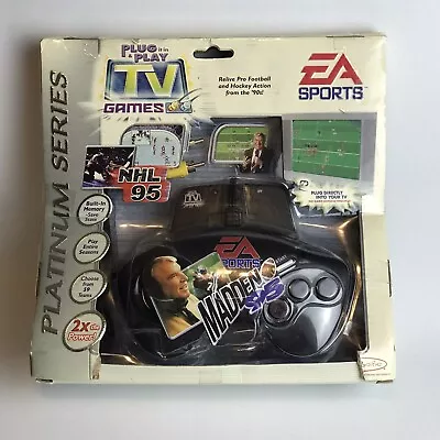EA Sports Games Platinum Series TV Plug & Play Game System NHL 95 Madden NFL 95 • $42.82
