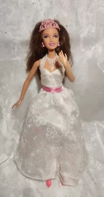 Wedding Day Teresa Barbie Doll Original Bride Dress X1170 2011 Articulated Wrist • $27