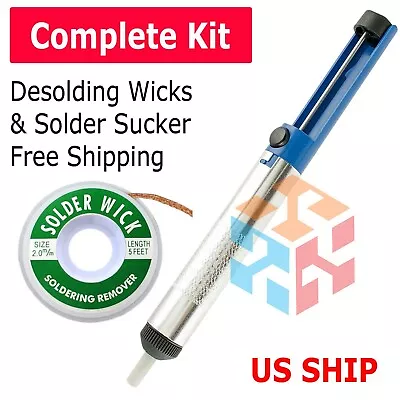 $7.95 • Buy New Vacuum De-solder Gun Desoldering Pump/Soldering Solder Suction Removal Tool