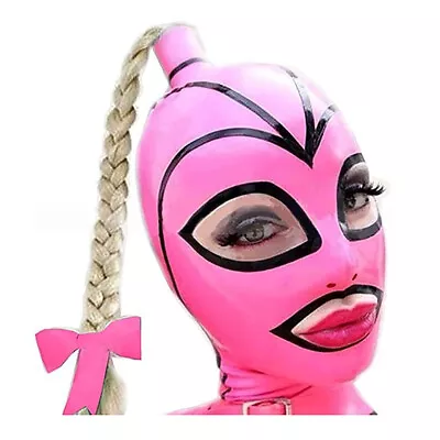 Adult Unisex Headgear Sexy Hood Headcover Gift Head Cover Mask Stretchy Zipper • $11.15
