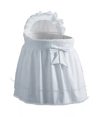 Baby Doll Bedding Neutral Sea Shell Bassinet Bedding For Boy And Girl Sky Blue • $106.25