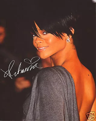 £5.99 • Buy Rihanna Autograph Signed Pp Photo Poster