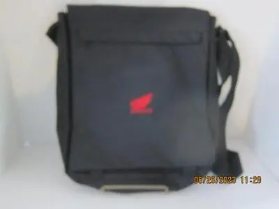 Honda Company Computer Bag Man Purse Red Wing Logo Motorcycle Tote Mint • $39