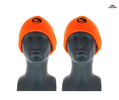 $18.95 • Buy 2 Fleece Beanie Hat Cap Warm Hunting Safety Blaze Orange ~ New