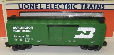 Lionel Burlington Northern Boxcar 6-6239! O Scale O Gauge Std. O Train 1986 • $29.99