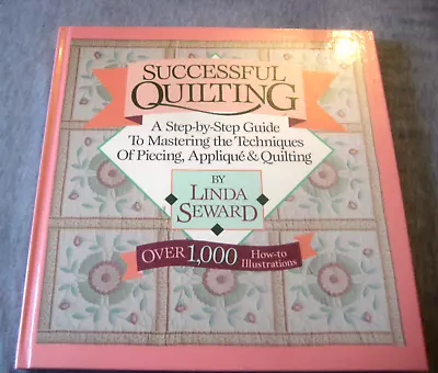 Craft BOOK Vtg 80s SUCCESSFUL QUILTING Reference Instructions Block Patterns CBQ • $9.77