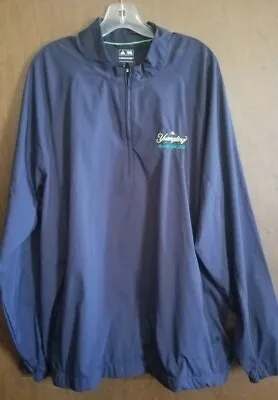 Adiddas ClimaProof Yuengling Masters 1/4 Zip Pullover Windbreaker XXL~~NWOT • $65