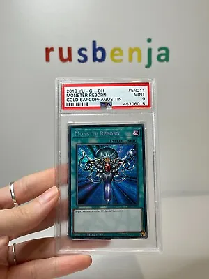 Yu-Gi-Oh! Graded Card PSA 9 2019 Monster Reborn TN19-EN011 • £34.99