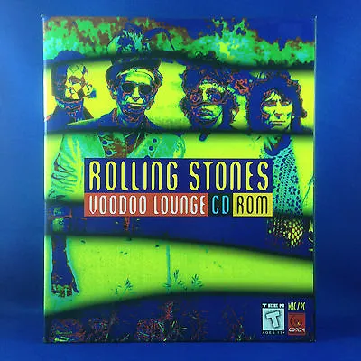 ROLLING STONES: Voodoo Lounge  CD INTERACTIVE ROM (RARE 1995 OUT OF PRINT) • $91.21