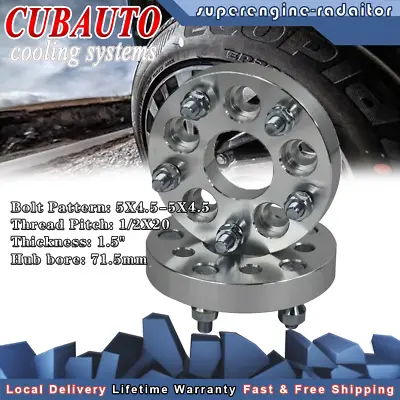 2Pcs Wheel Spacers 38mm For Ford Ranger Explorer XB To BA BF Jeep Wrangler TJ • $89