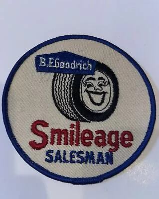 BF Goodrich Smileage Salesman Patch Tires NOS Vintage Not A Reproduction  60's • $12.47