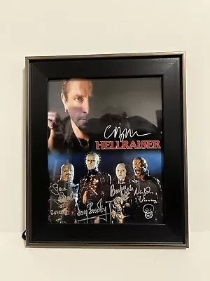 Hellraiser X5 Cast Signed 8x10 Clive Barker Doug Bradley And More Beckett COA • $279.99