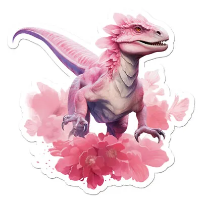 Pink Dragon Flowers Vinyl Decal Sticker - Ebn9942 • $5.07