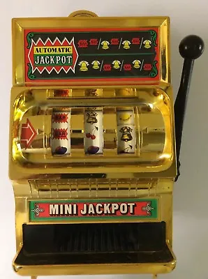 $55 • Buy Vintage WACO GOLDEN JACKPOT Mechanical Slot Machine One Armed Bandit
