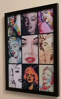 Marilyn Monroe Framed Picture In Size A4 Box Frame  • £9.99