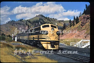 R DUPLICATE SLIDE - D&RGW Rio Grande 5411 FT Action On Frt Tennessee Pass 1950 • $12.89