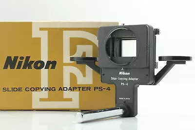 $89.90 • Buy 【 MINT In Box 】 Nikon PS-4 Slide Copying Adapter For PB-4 Bellows From JAPAN