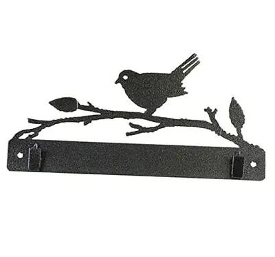  10in Bird On Branch With Clips Quilt Hanger Black  • $24.84