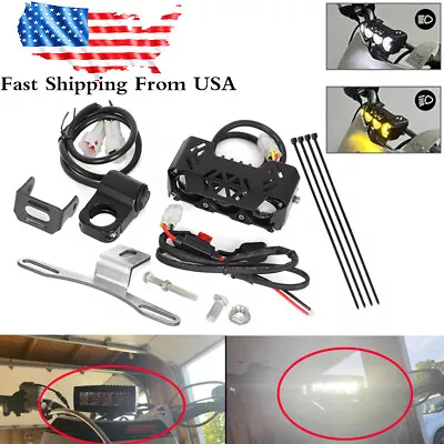 Universal Dirt Bikes Motorcycle LED Light Kit Headlight Light Bar Lighting Kit • $46.71