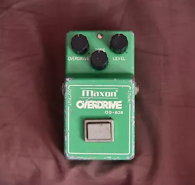 Maxon OD-808 Vintage 1980-1982 Overdrive Used • $1380.60