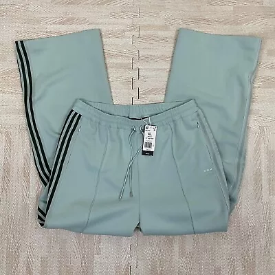 $148.07 • Buy NWT Ivy Park Beyoncé X Adidas Womens 3 Stripes Wide Leg Suit Pants Mint Green XL