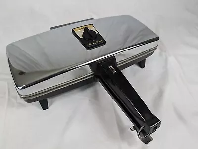 SunBeam Electric Party Grill Vintage Stainless Sandwich Maker 870 Tested Works • $59.98