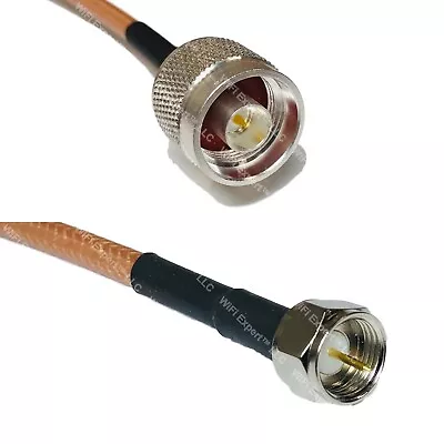 RG400 N MALE To F MALE RF Cable FAST-SHIP LOT • $168.36