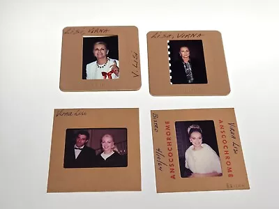 Virna Lisi Actress 4 Photo 35mm Slides • $49.95