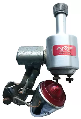 Vtg AMF 12V 6W Generator Bicycle Bike Friction Miller Tail Light Parts Only • $33.75