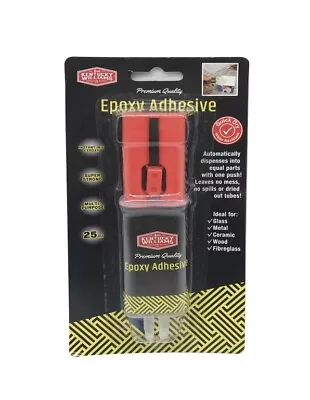 Super Strong Epoxy Adhesive Glue A And B Repair Kit Quick Setting Wood Metal Mix • $15.80