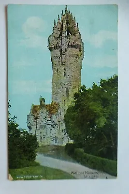 A184 WALLACE MONUMENT STIRLING View & Portrait Co Postcard • £3.50