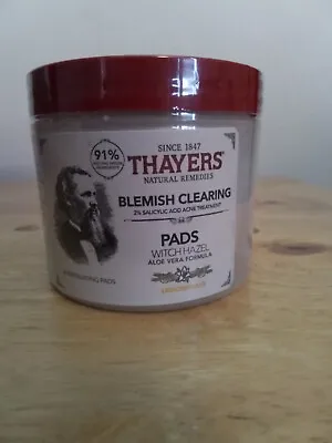 Thayers Natural Remedies Witch Hazel Blemish Clearing Pads 60ct • $11.65