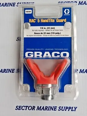 £98.42 • Buy GRACO RAC 5 HandTite Guard 7/8 In (22 Mm)