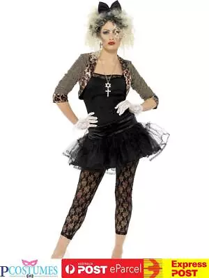 80s Wild Child Pop Diva Madonna Clothing Fancy Dress Up Party Rock Costume • $82.13