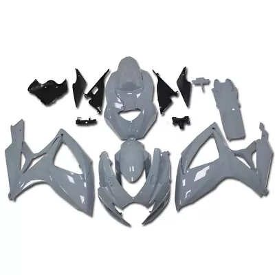 SM Injection Nardo Gray Fairing Fit For  2006 2007 GSXR 600 750 A0Gray • $389.99