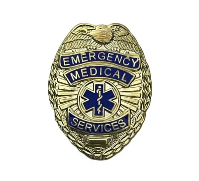 Emergency Medical Services 1.25 Inch Hat Or Lapel Badge Pin HMC70110 F5D1P • $11.66