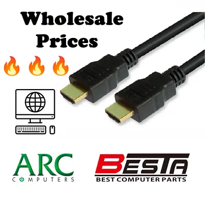 1m/2m/3m/5m/10m/15m/20m HQ HDMI Cable V2.0 V1.4 4K 2160p 1080p 3D Ultra HD   • $6.99