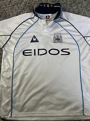 Manchester City Away Shirt 1999/2000 XL • £4.99