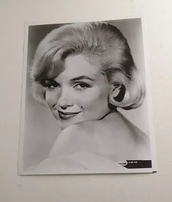 Marylin Monroe Black & White Film Star Portrait Photo Photograph Print MM48 8x10 • $22.37